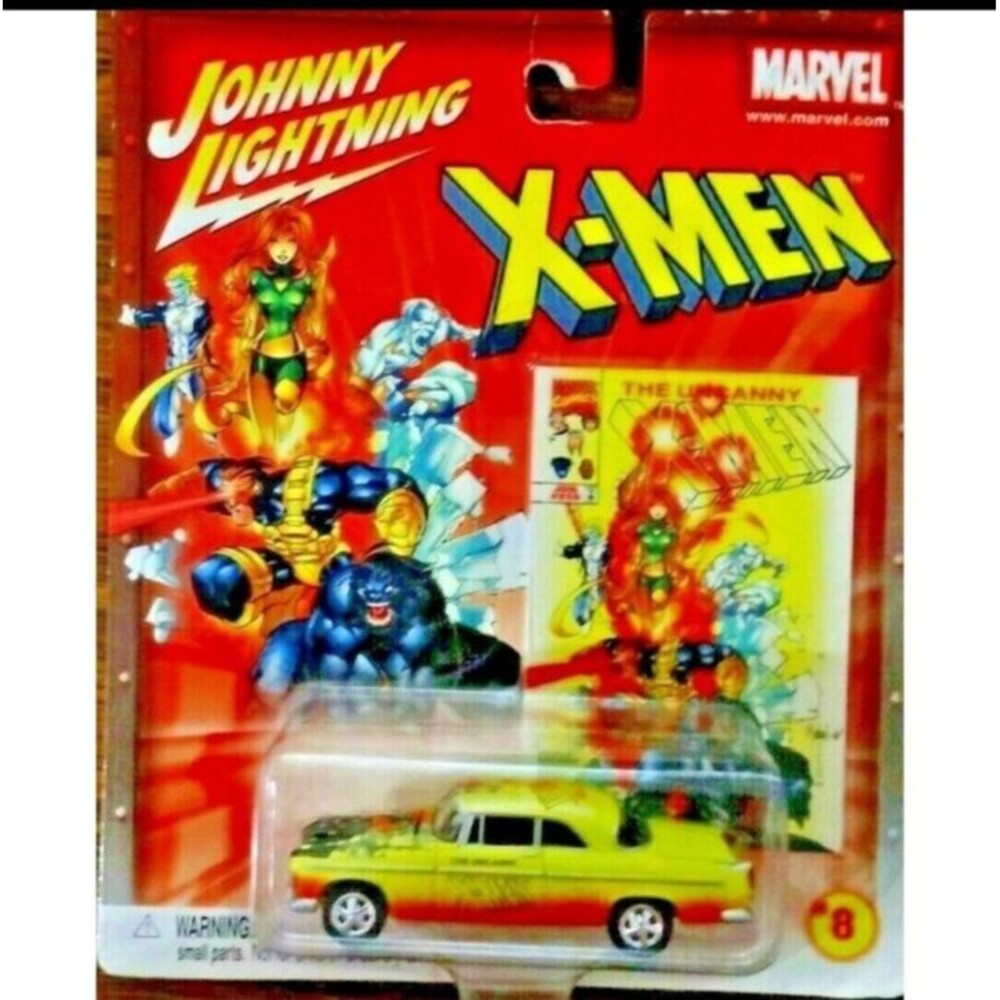 Johnny Lightning Marvel Uncanny X-Men 1955 Chrysler C-300 #356 Car 2002 Gift